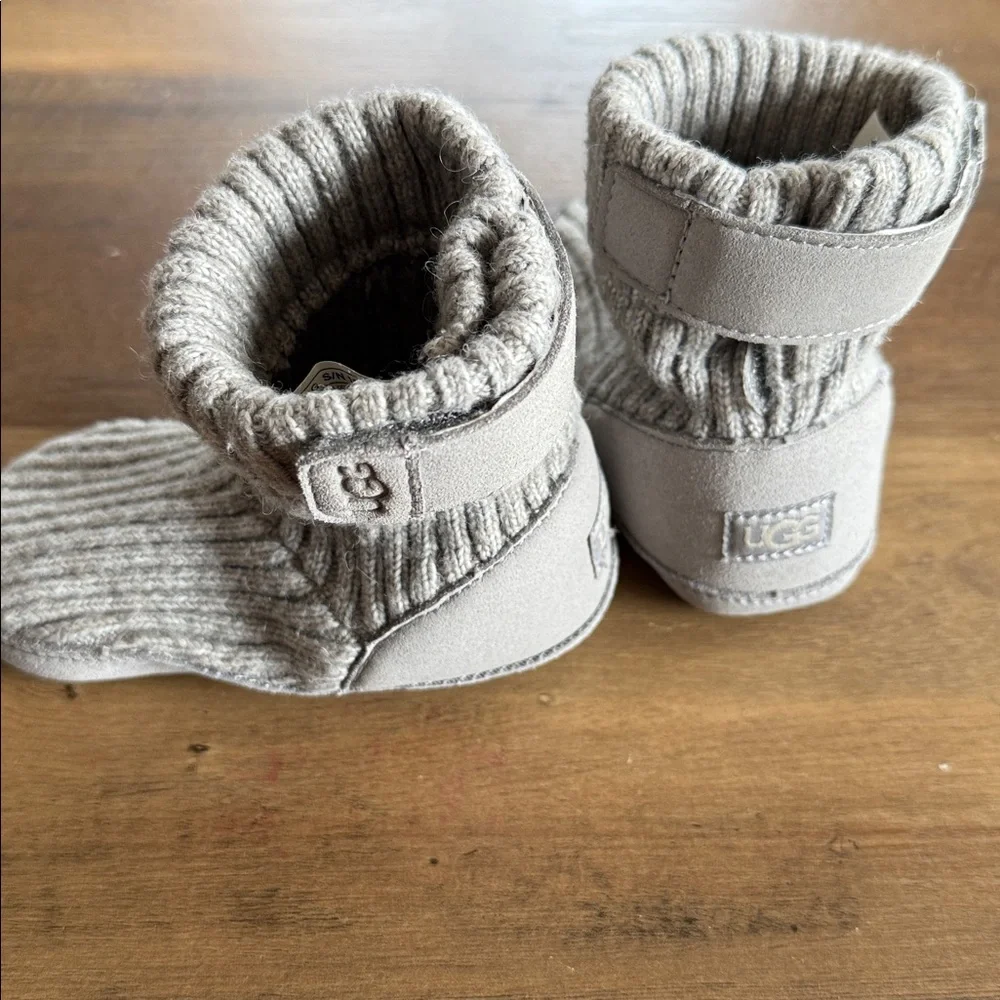 UGG Gray Baby Booties